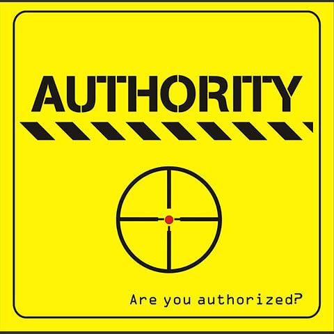 Bild vom Cover der Originalausgabe des Authority Albums Are you authorized