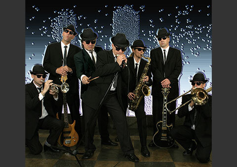 Die Blues-Brothers-Show der Showband
