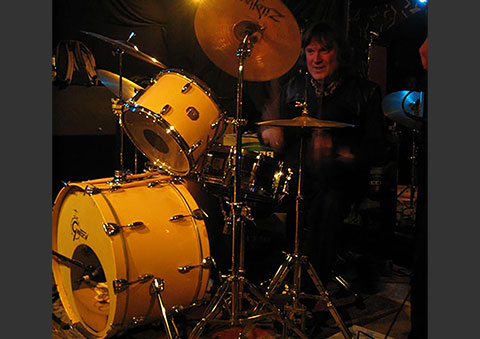 Das gelbe Drumset