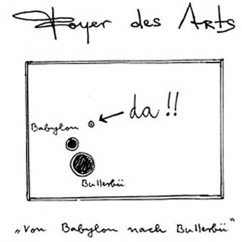 Foyer des Arts Album – Von Bullerbü nach Babylon – das Original-Cover der damaligen Vinyl
