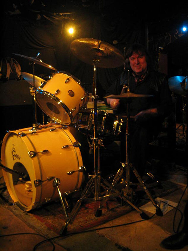 Der Schlagzeuglehrer Klaus Walter